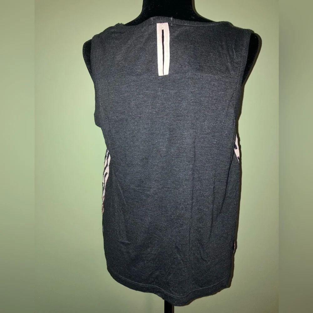 Anthropologie NEW TINY brand sequin tank top shirt tee t-shirt sz M NWT $98 tag - Picture 4 of 4